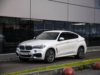 2018 BMW X6 40d II (F16), белый, 4109000 рублей, вид 3