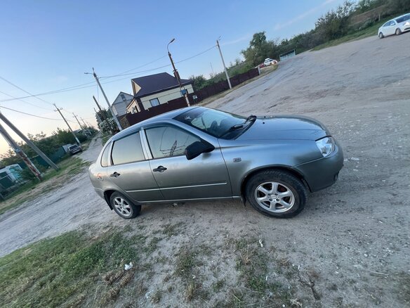 2010 Lada (ВАЗ) Kalina I, серый, 270000 рублей - вид 1