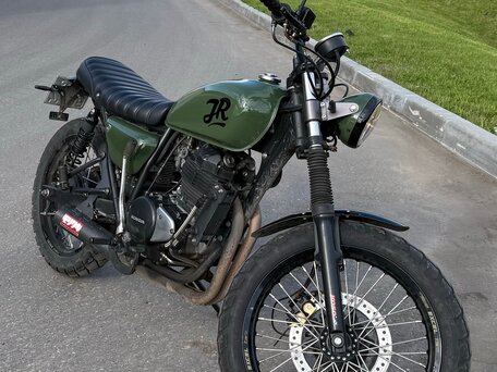 2004 Honda CB 400SS, зелёный, 300000 рублей, вид 1