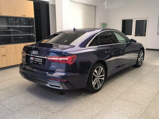 2021 Audi A6 45 TFSI V (C8), синий, 3250000 рублей, вид 4