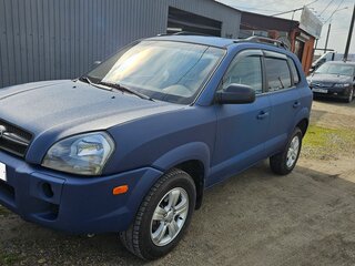 2004 Hyundai Tucson I, синий, 600000 рублей, вид 1