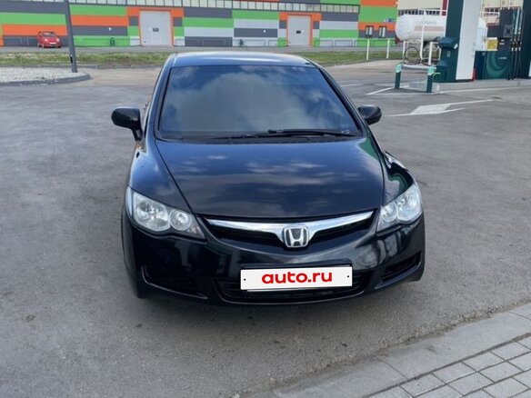 2007 Honda Civic VIII, чёрный - вид 12