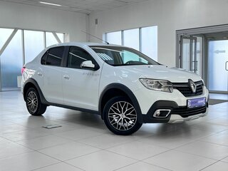 2020 Renault Logan Stepway II Рестайлинг, белый, 1130000 рублей, вид 3