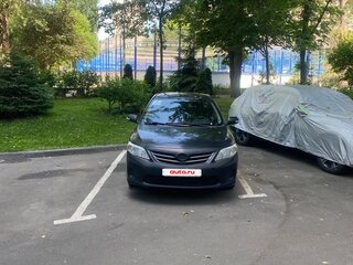 2010 Toyota Corolla X (E140, E150) Рестайлинг, чёрный, 500000 рублей, вид 2