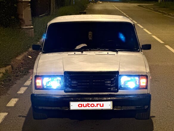 2003 Lada (ВАЗ) 2107, белый, 110000 рублей