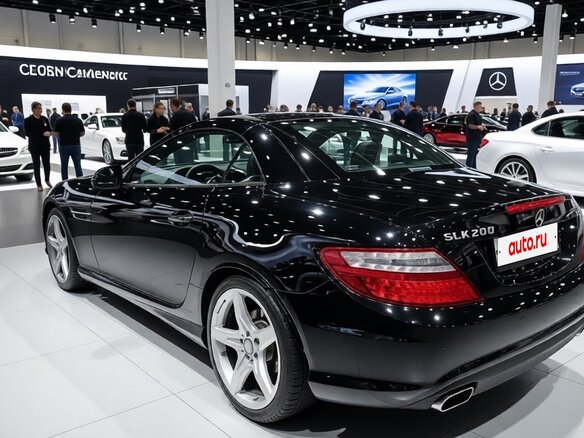 2012 Mercedes-Benz SLK-Класс 200 III (R172), чёрный, 1800000 рублей - вид 5