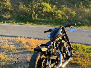 2009 Harley-Davidson Sportster 883, чёрный, 670000 рублей, вид 4