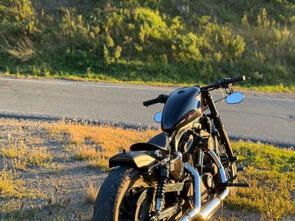 2009 Harley-Davidson Sportster 883, чёрный, 670000 рублей - вид 3