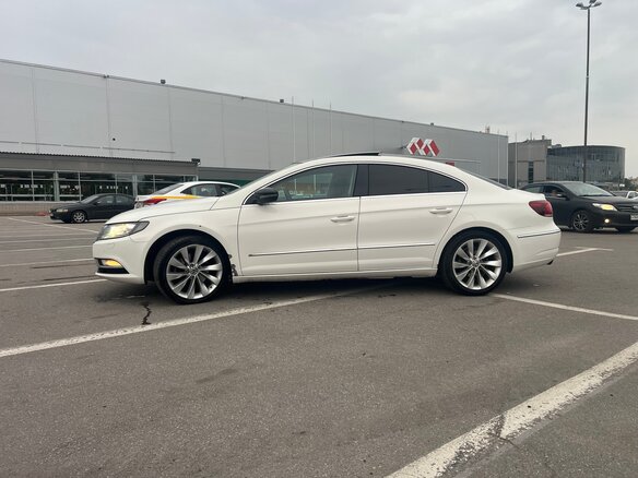2012 Volkswagen Passat CC I Рестайлинг, белый, 1200000 рублей - вид 3