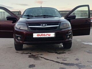 2015 Lada (ВАЗ) Granta I, пурпурный, 500000 рублей, вид 3