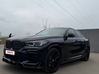 2022 BMW X6 40i III (G06), синий, 8800000 рублей, вид 1
