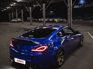 2013 Hyundai Genesis Coupe I Рестайлинг, синий, 1820000 рублей, вид 2