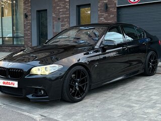 2014 BMW 5 серии 520d VI (F10/F11/F07) Рестайлинг, чёрный, 2200000 рублей, вид 1