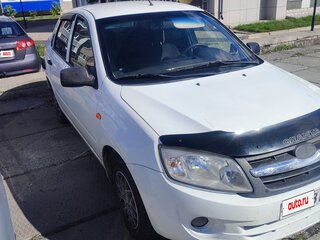 2013 Lada (ВАЗ) Granta I, белый, 410000 рублей, вид 1