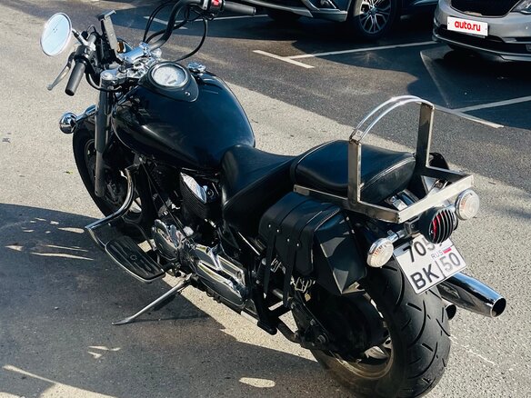 2007 Yamaha XVS1100, чёрный, 525000 рублей - вид 5