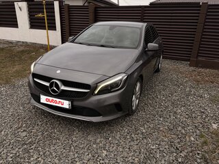 2015 Mercedes-Benz A-Класс 180 III (W176) Рестайлинг, серый, 1600000 рублей, вид 1