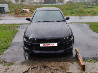 2001 Mitsubishi Galant VIII Рестайлинг, чёрный, 180000 рублей, вид 3