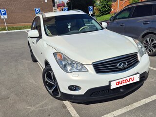 2009 Infiniti EX EX35 5-speed I (J50), белый, 1350000 рублей, вид 2