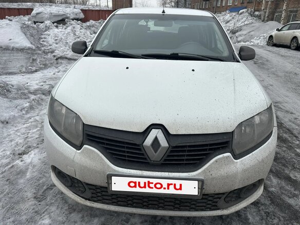 2014 Renault Sandero II, белый, 570000 рублей