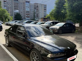 2002 BMW 5 серии 525i IV (E39) Рестайлинг, чёрный, 950000 рублей, вид 2