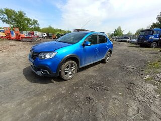 2021 Renault Logan Stepway II Рестайлинг, синий, 957390 рублей, вид 2
