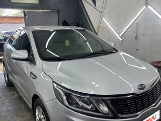 2011 Kia Rio 4-speed III, серебристый, 750000 рублей, вид 4