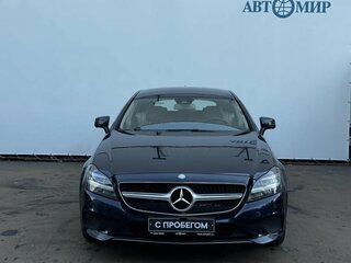 2016 Mercedes-Benz CLS 250 BlueTEC II (C218) Рестайлинг, синий, 3255000 рублей, вид 2