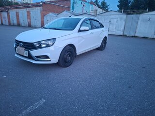 2017 Lada (ВАЗ) Vesta I, белый, 670000 рублей, вид 1