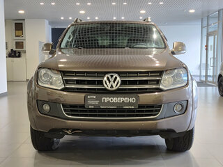 2013 Volkswagen Amarok Double Cab full-time I, коричневый, 1430000 рублей, вид 2