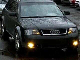 2002 Audi A6 allroad I (C5), чёрный, 400000 рублей, вид 2