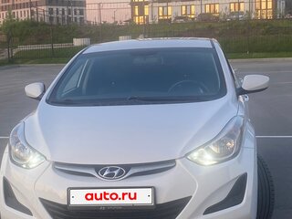 2014 Hyundai Elantra V (MD) Рестайлинг, белый, 1150000 рублей, вид 1