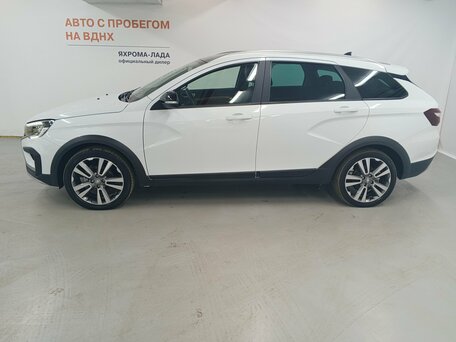 2024 Lada (ВАЗ) Vesta SW Cross I Рестайлинг (NG), белый, 1373000 рублей, вид 1