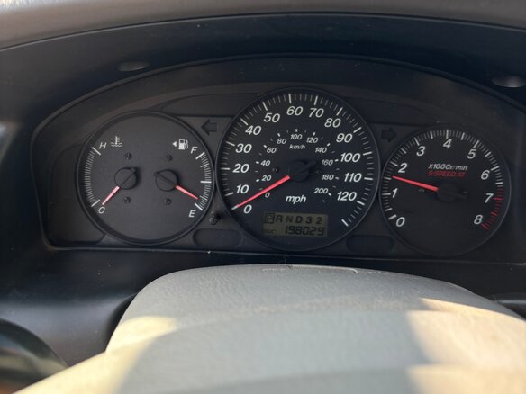 2003 Mazda MPV II (LW), серый - вид 4