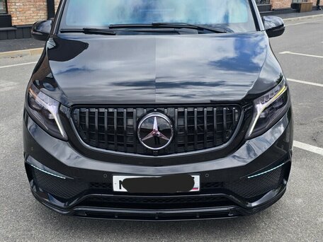 2015 Mercedes-Benz V-Класс Extra Long 220 d экстра длинный III (W447), чёрный, 4200000 рублей, вид 2