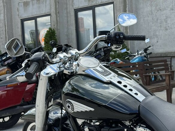 2026 Harley-Davidson Fat Boy, зелёный, 4200000 рублей - вид 13