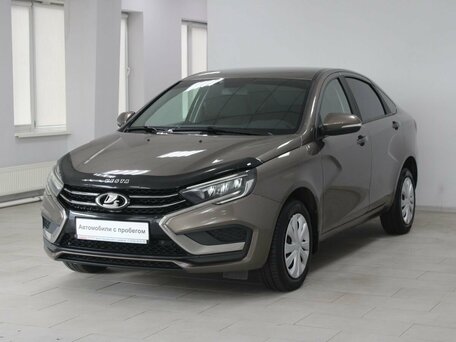 2024 Lada (ВАЗ) Vesta I Рестайлинг (NG), коричневый, 1306900 рублей, вид 3