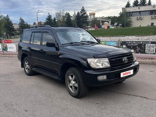 2003 Toyota Land Cruiser 100 Series Рестайлинг 1, чёрный, 1600000 рублей, вид 3