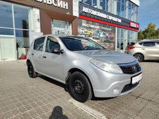 2014 Renault Sandero I, серебристый, 635860 рублей, вид 5