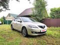 2007 Mazda 3 I (BK) Рестайлинг, бежевый - вид 2