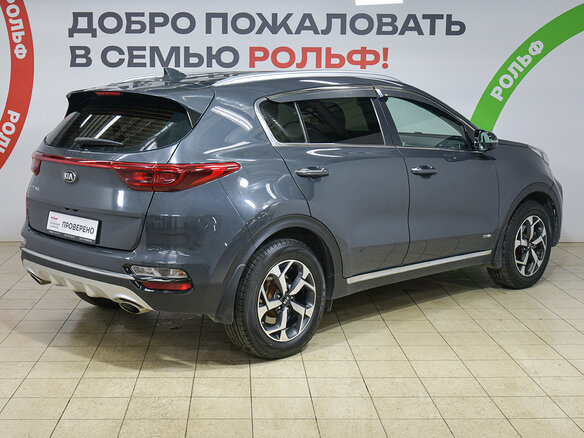 2019 Kia Sportage IV Рестайлинг, серый, 2360000 рублей - вид 3