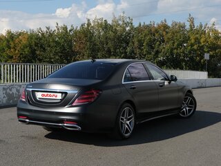 2019 Mercedes-Benz S-Класс 560 Long VI (W222, C217) Рестайлинг, чёрный, 4490000 рублей, вид 4