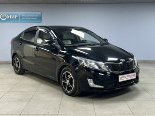 2013 Kia Rio 4-speed III, чёрный, 1000000 рублей, вид 3