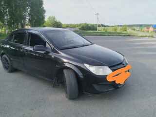 2007 Opel Astra H Рестайлинг, чёрный, 360000 рублей, вид 1