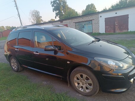 2006 Peugeot 307 I Рестайлинг, чёрный, 410000 рублей, вид 2