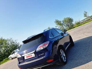 2012 Lexus RX 350 III Рестайлинг, синий, 2475000 рублей, вид 4