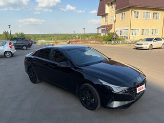 2022 Hyundai Elantra VII (CN7), чёрный, 1880000 рублей, вид 4
