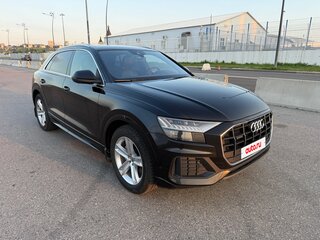 2019 Audi Q8 45 TDI I (4M), чёрный, 5700000 рублей, вид 1
