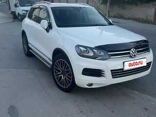 2011 Volkswagen Touareg II, белый, 1400000 рублей, вид 4