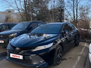 2019 Toyota Camry VIII (XV70), чёрный, 3100000 рублей, вид 1