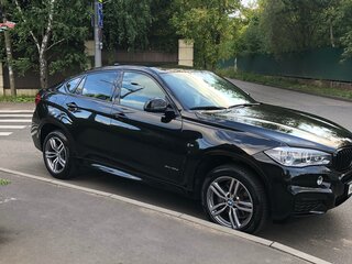 2019 BMW X6 40d II (F16), чёрный, 7100000 рублей, вид 3
